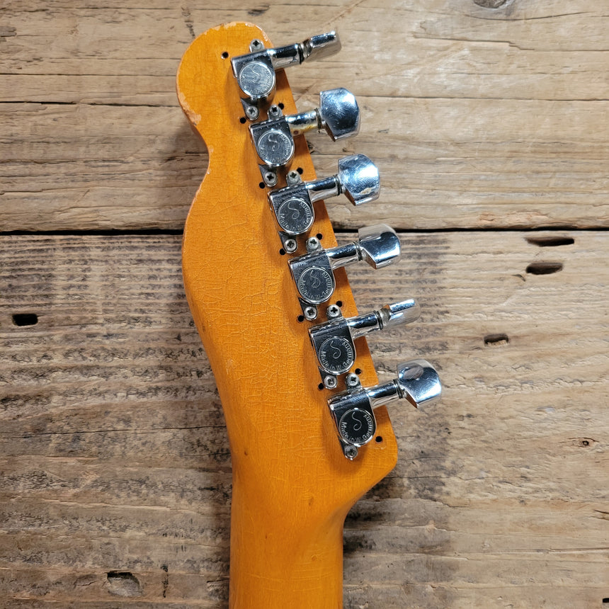 SOLD - Fender Telecaster Player's Grade Maple Cap Nitro Finish 1968 Blonde