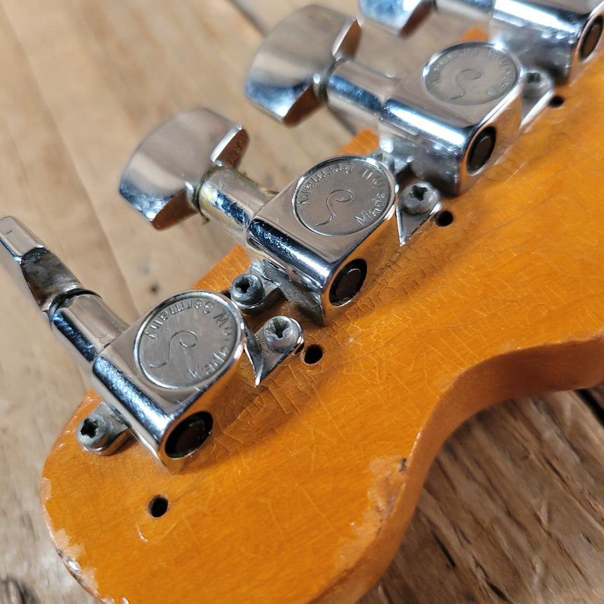 SOLD - Fender Telecaster Player's Grade Maple Cap Nitro Finish 1968 Blonde