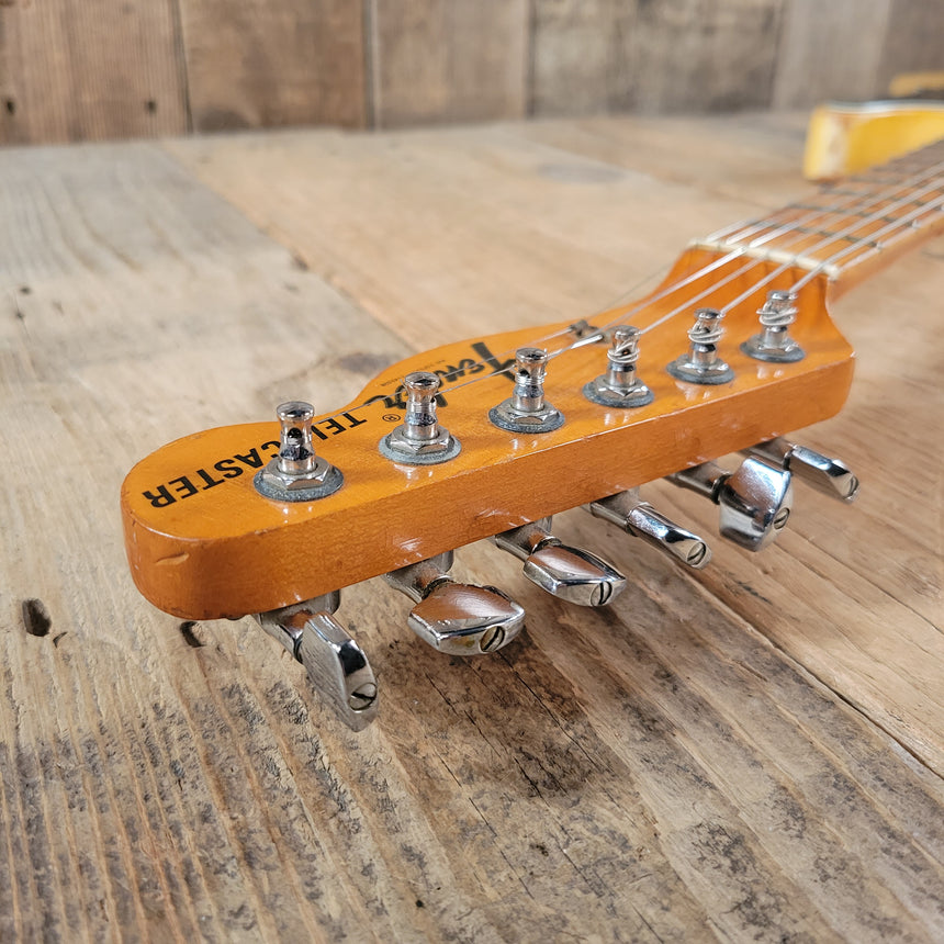 SOLD - Fender Telecaster Player's Grade Maple Cap Nitro Finish 1968 Blonde