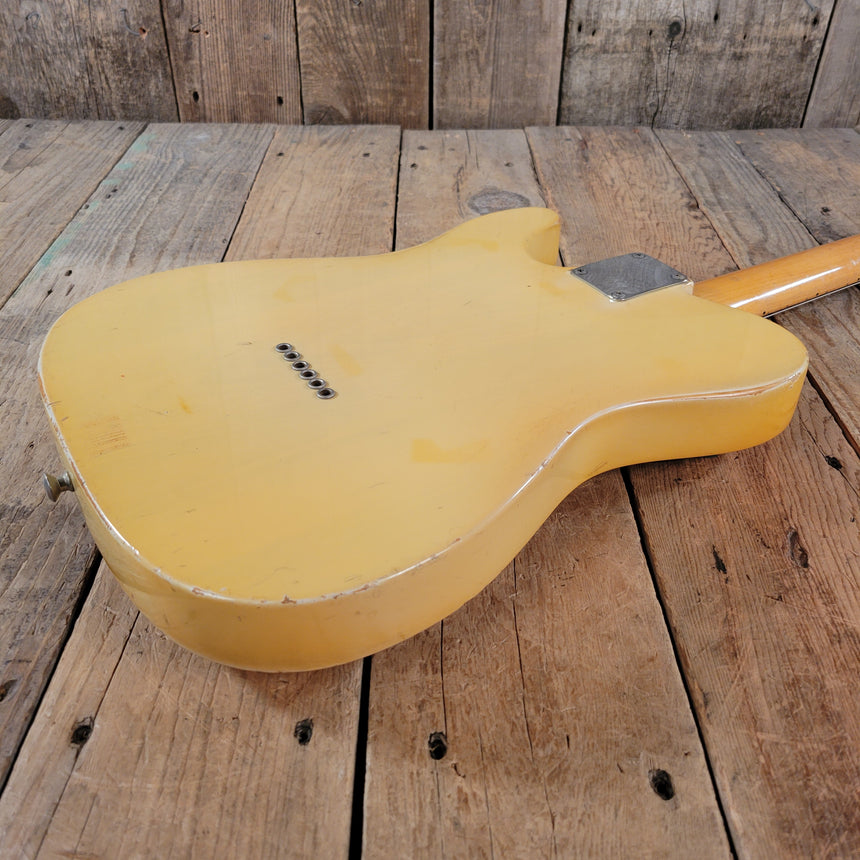 SOLD - Fender Telecaster Player's Grade Maple Cap Nitro Finish 1968 Blonde