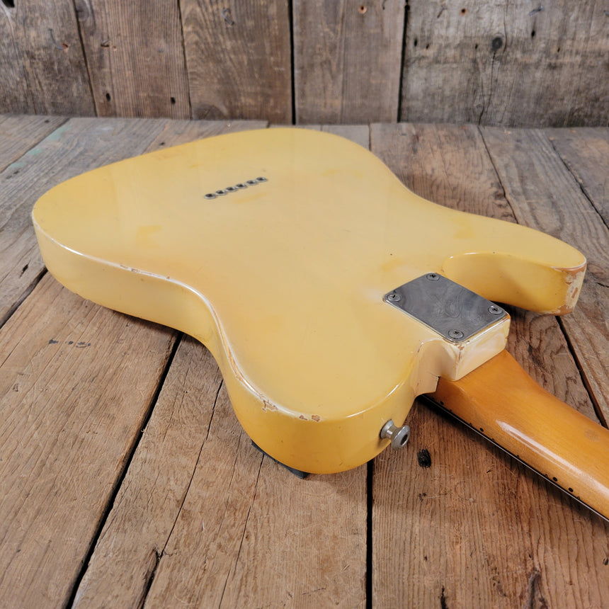 SOLD - Fender Telecaster Player's Grade Maple Cap Nitro Finish 1968 Blonde