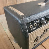 SOLD - Fender Bandmaster Head 1967 black panel guitar amp