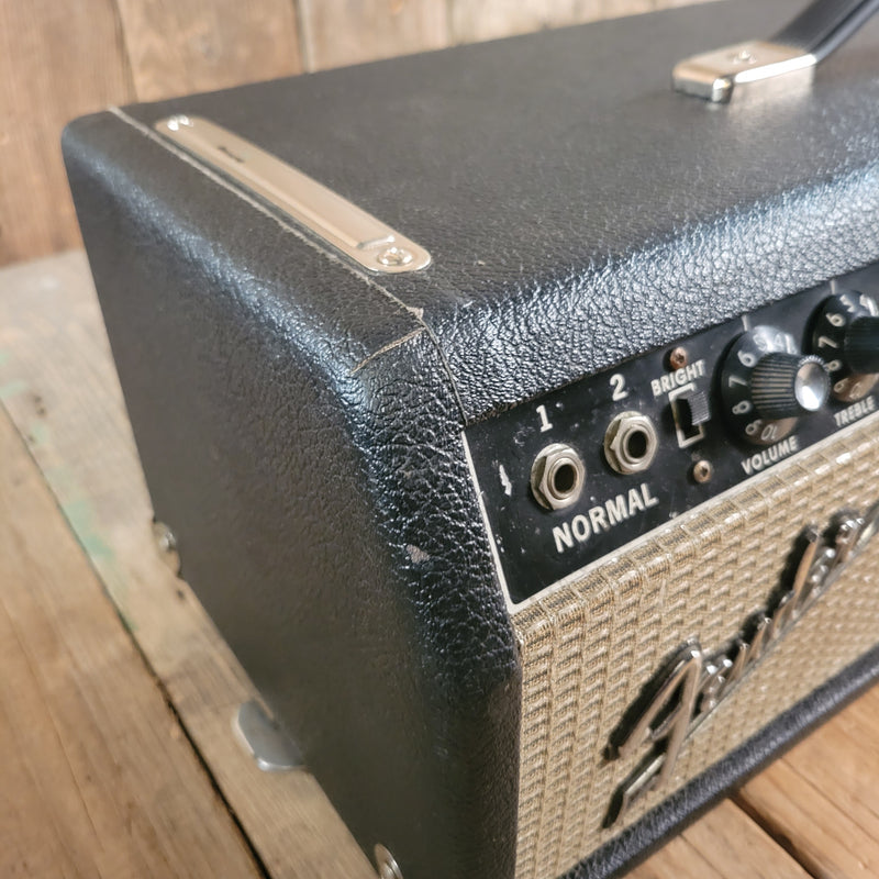 SOLD - Fender Bandmaster Head 1967 black panel guitar amp