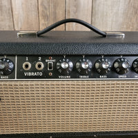 SOLD - Fender Bandmaster Head 1967 black panel guitar amp