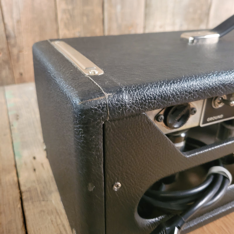 SOLD - Fender Bandmaster Head 1967 black panel guitar amp