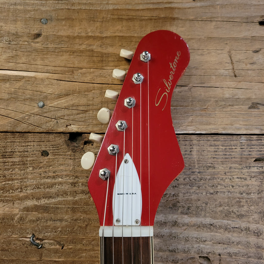 SOLD - Silvertone 1965 Silhouette Model 1488