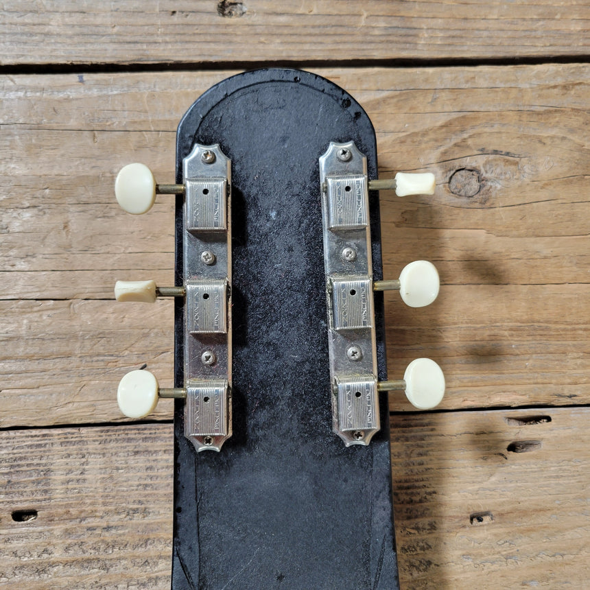 SOLD - Supro 1466BW Jet Airliner Lap Steel with Console Legs 1965