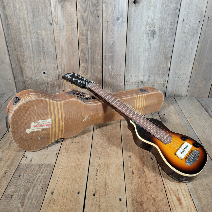 SOLD - Gibson EH-100 Six String Lap Steel Charlie Christian Pickup 1940