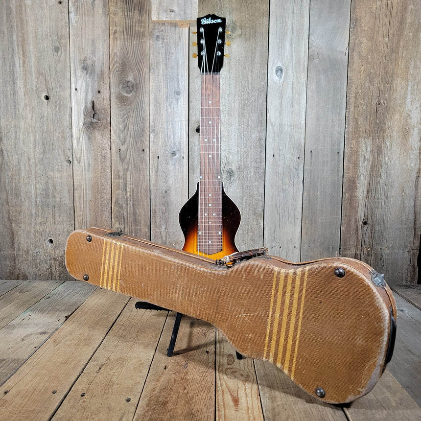 SOLD - Gibson EH-100 Six String Lap Steel Charlie Christian Pickup 1940