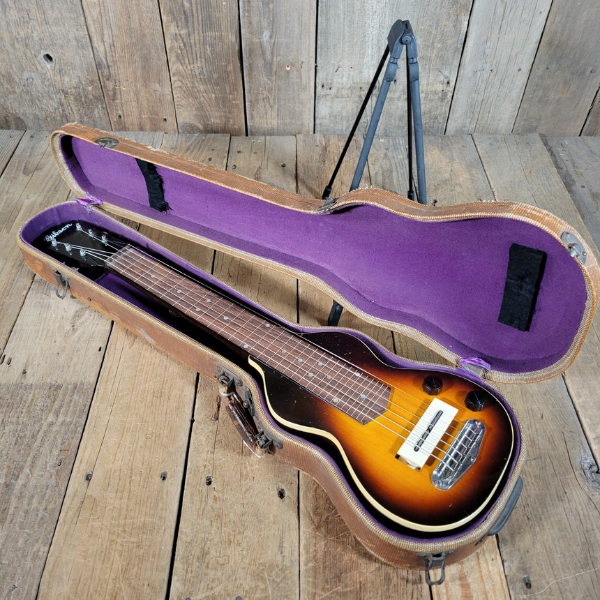 SOLD - Gibson EH-100 Six String Lap Steel Charlie Christian Pickup 1940