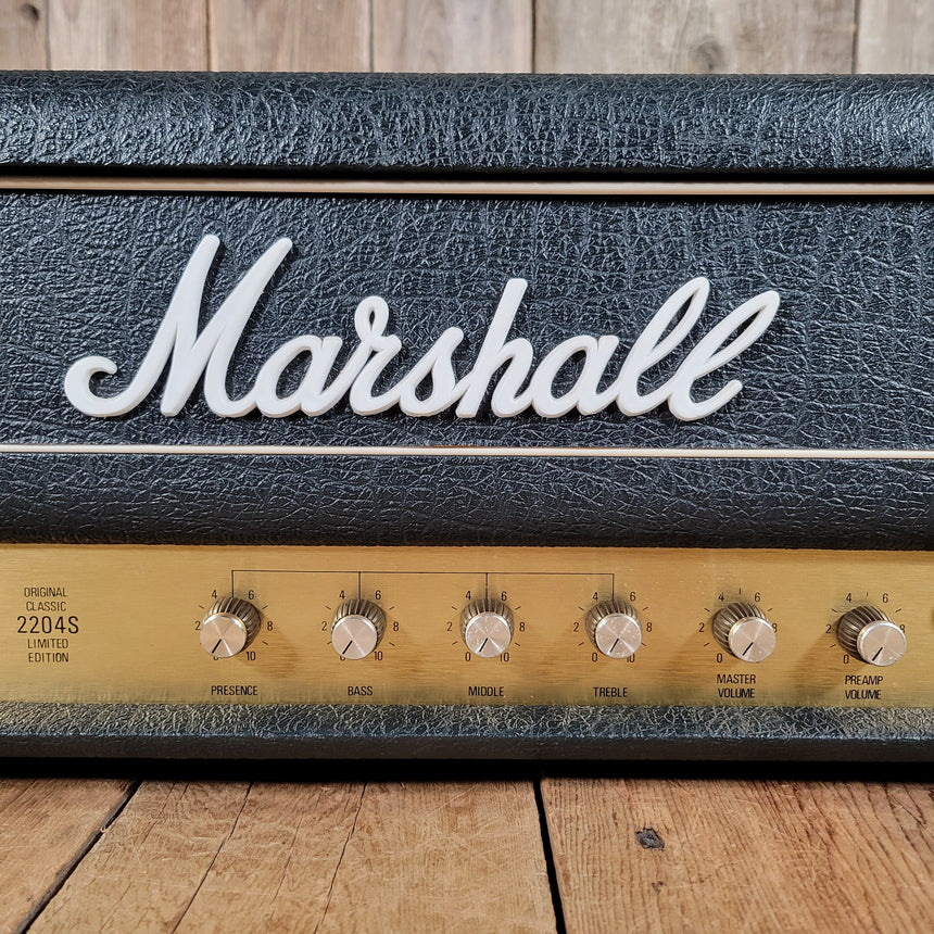 SOLD - Marshall 2204S Limited Edition 50 Watt Head 1986