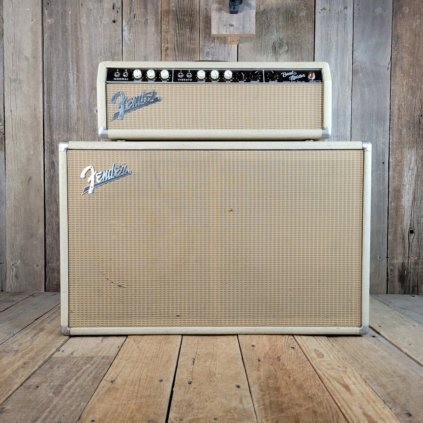 ON HOLD - Fender Bandmaster 6G7-A 1962 Blond Head and Cabinet
