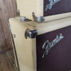 SOLD - Fender Tremolux 6G9-B 1963 Blond Oxblood Grill Head and Cabinet