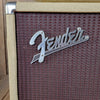 SOLD - Fender Tremolux 6G9-B 1963 Blond Oxblood Grill Head and Cabinet