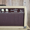 SOLD - Fender Tremolux 6G9-B 1963 Blond Oxblood Grill Head and Cabinet
