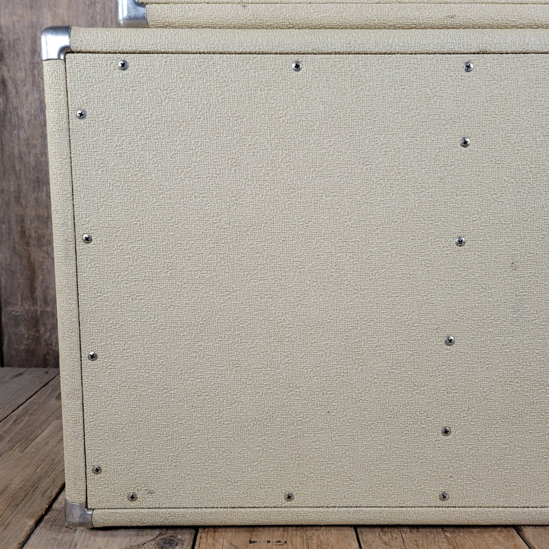 SOLD - Fender Tremolux 6G9-B 1963 Blond Oxblood Grill Head and Cabinet