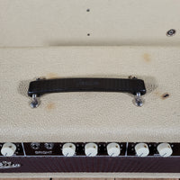 SOLD - Fender Tremolux 6G9-B 1963 Blond Oxblood Grill Head and Cabinet
