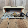 SOLD - Fender Tremolux 6G9-B 1963 Blond Oxblood Grill Head and Cabinet