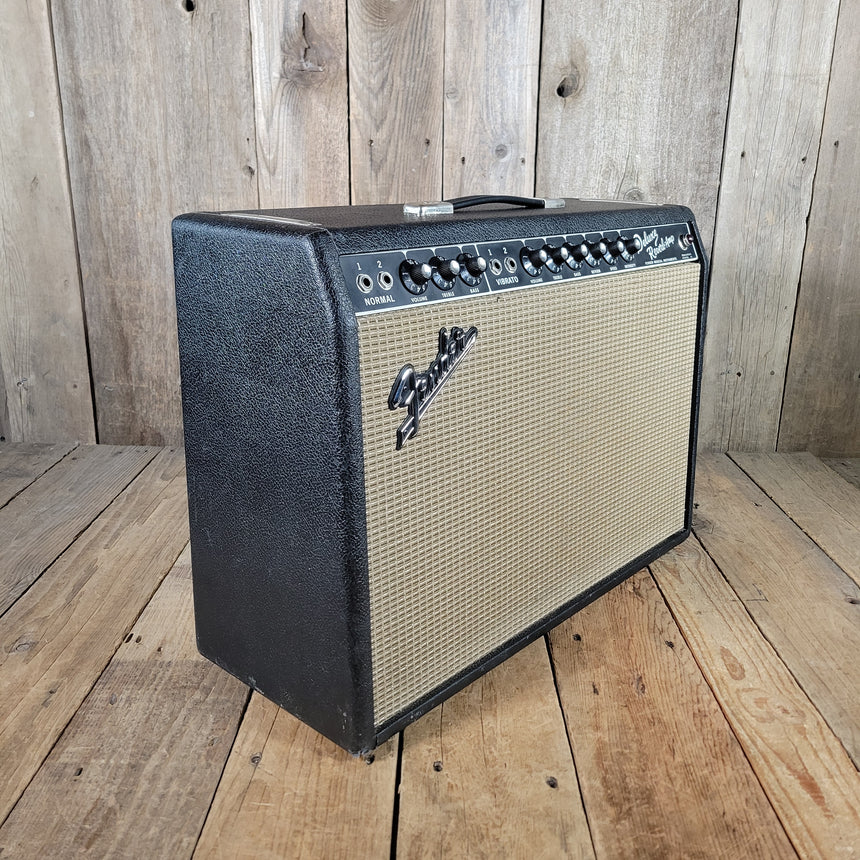 SOLD - Fender Deluxe Reverb AB763 Black Panel 1967