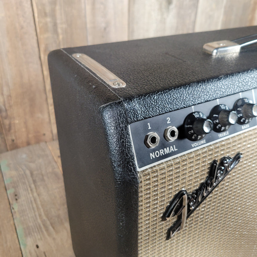 SOLD - Fender Deluxe Reverb AB763 Black Panel 1967