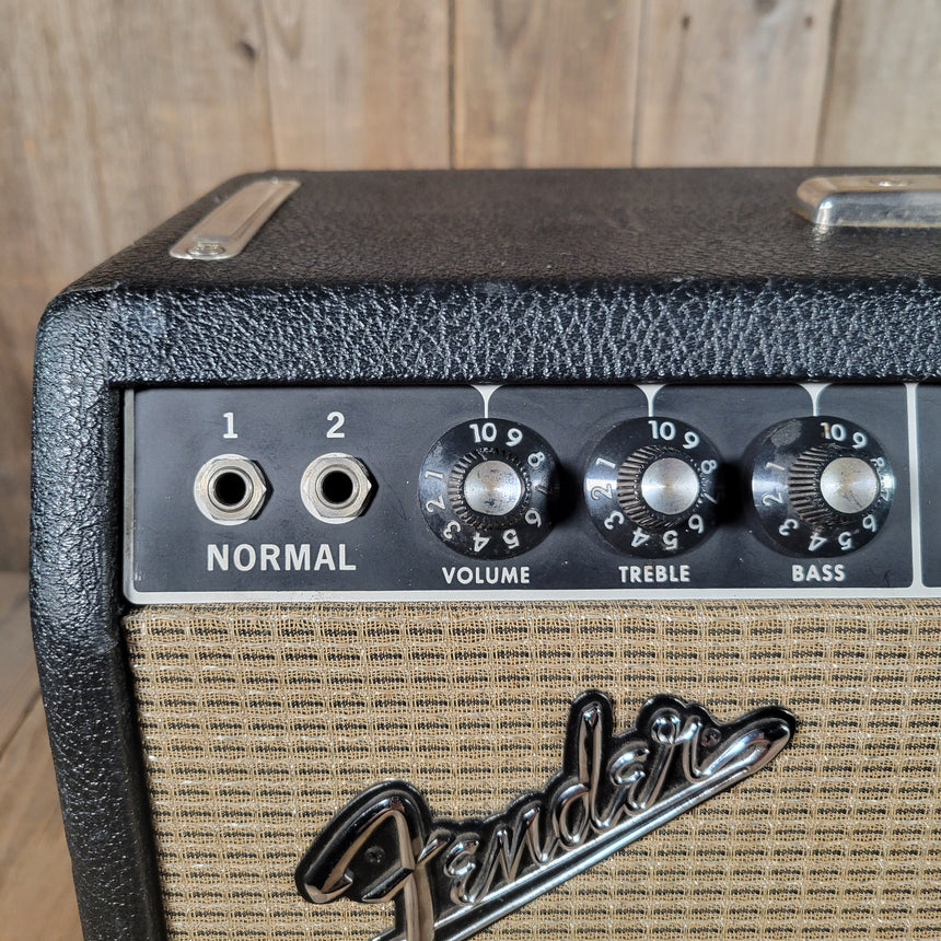 SOLD - Fender Deluxe Reverb AB763 Black Panel 1967