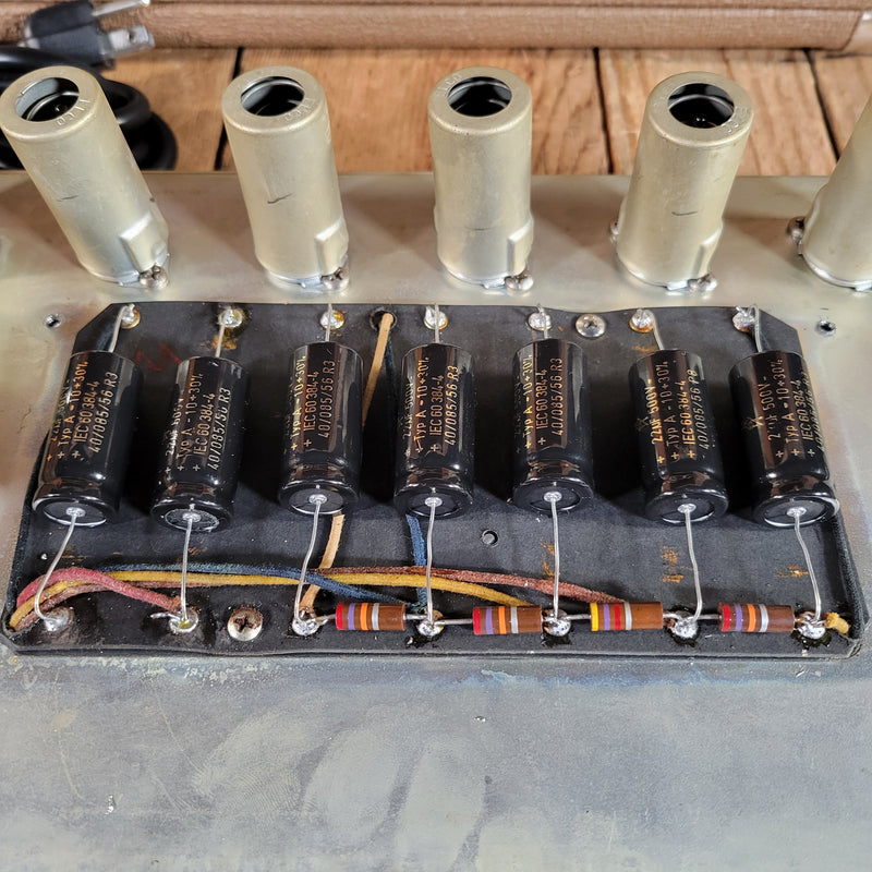 SOLD - Fender Super Amp 6GA-4 Brown Tolex Wheat Grille 1962 Serviced