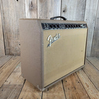 SOLD - Fender Super Amp 6GA-4 Brown Tolex Wheat Grille 1962 Serviced