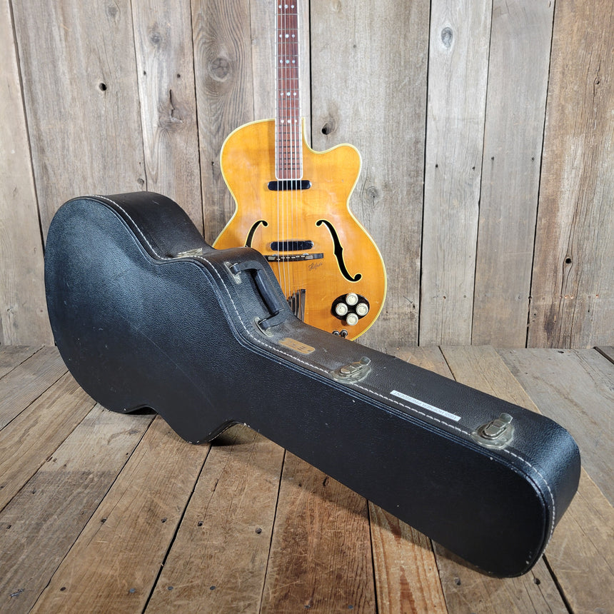 Hofner President Blonde Round Panel 1956