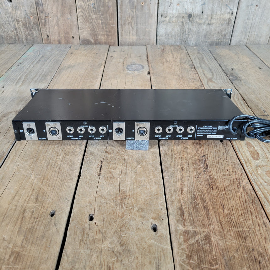 SoundTech ST200CL Stereo Compressor Limiter Gate Rackmount Unit MIJ