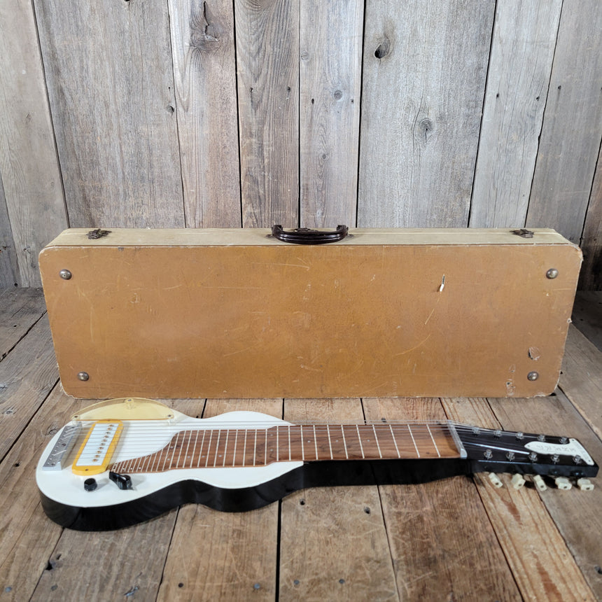 Epiphone Alkire E Harp 10 String Lap Steel with Valco Made Amp 1946