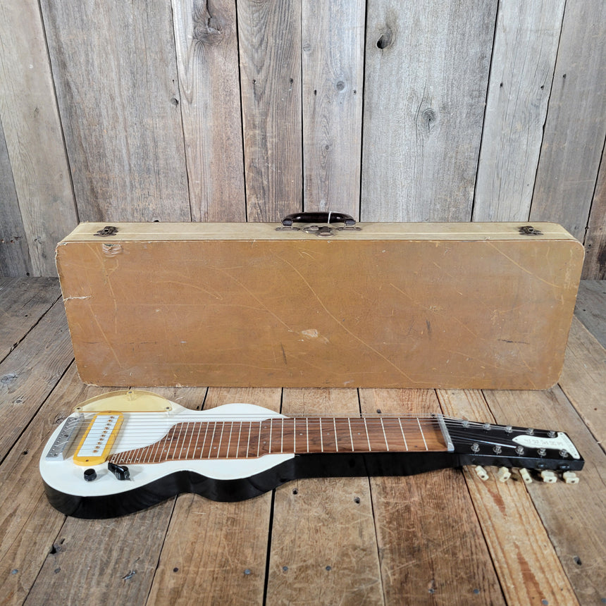 Epiphone Alkire E Harp 10 String Lap Steel with Valco Made Amp 1946