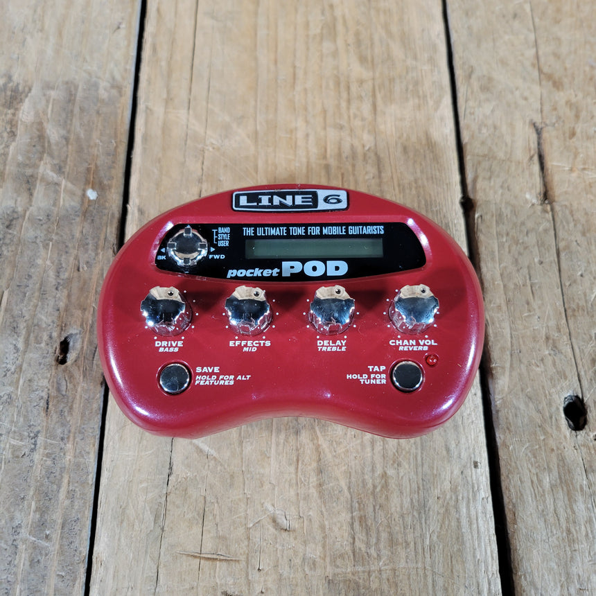 Line 6 Pocket POD with Box and Manual