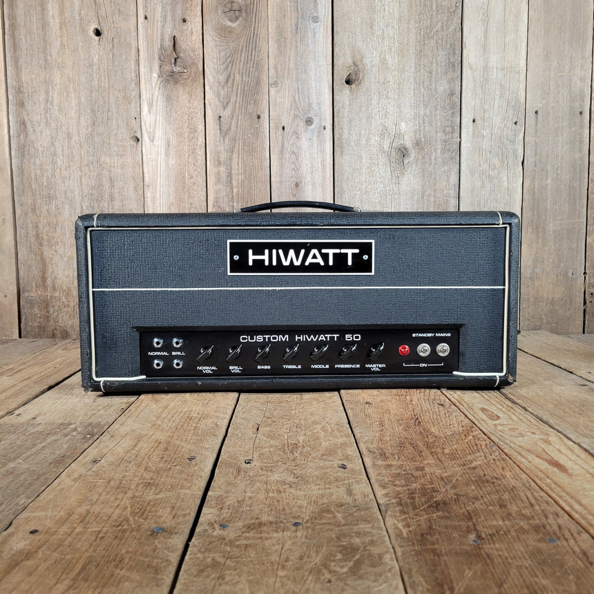 Hiwatt Custom 50 DR504 Head 1973