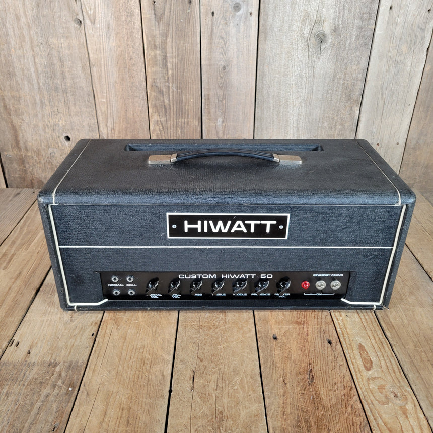 Hiwatt Custom 50 DR504 Head 1973