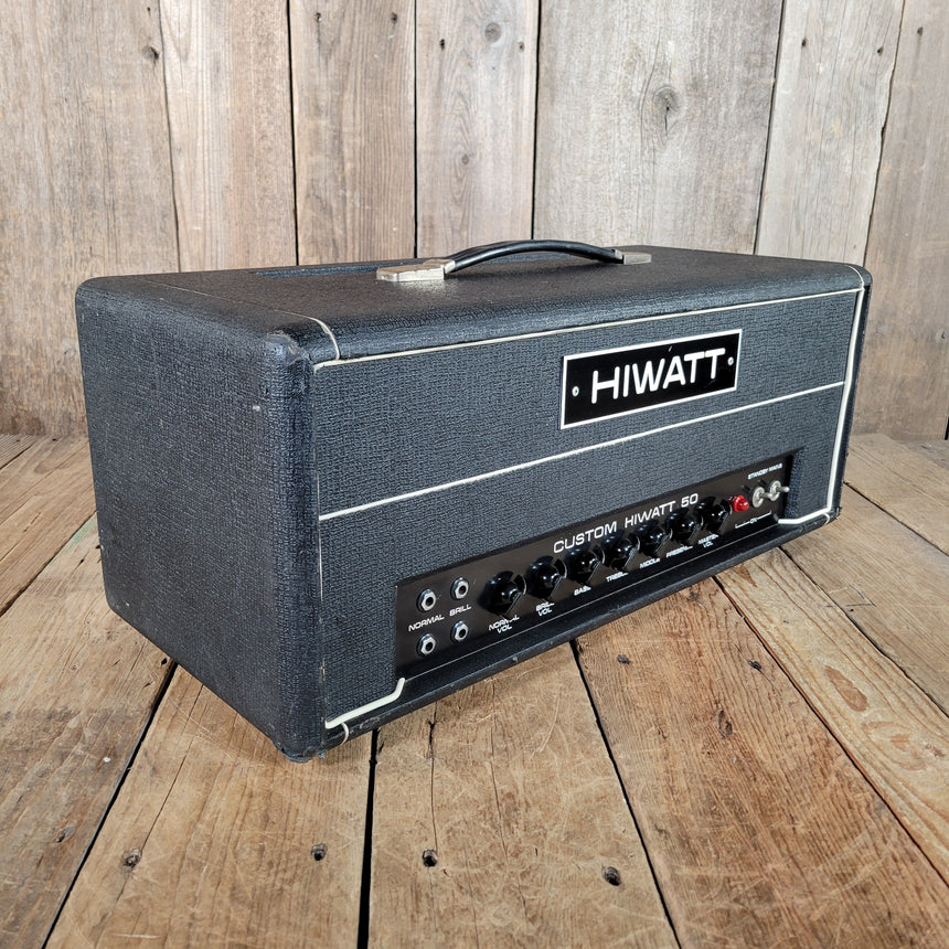 Hiwatt Custom 50 DR504 Head 1973