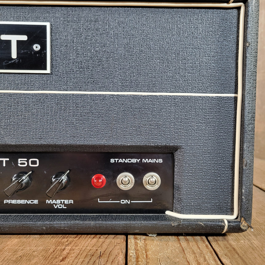 Hiwatt Custom 50 DR504 Head 1973