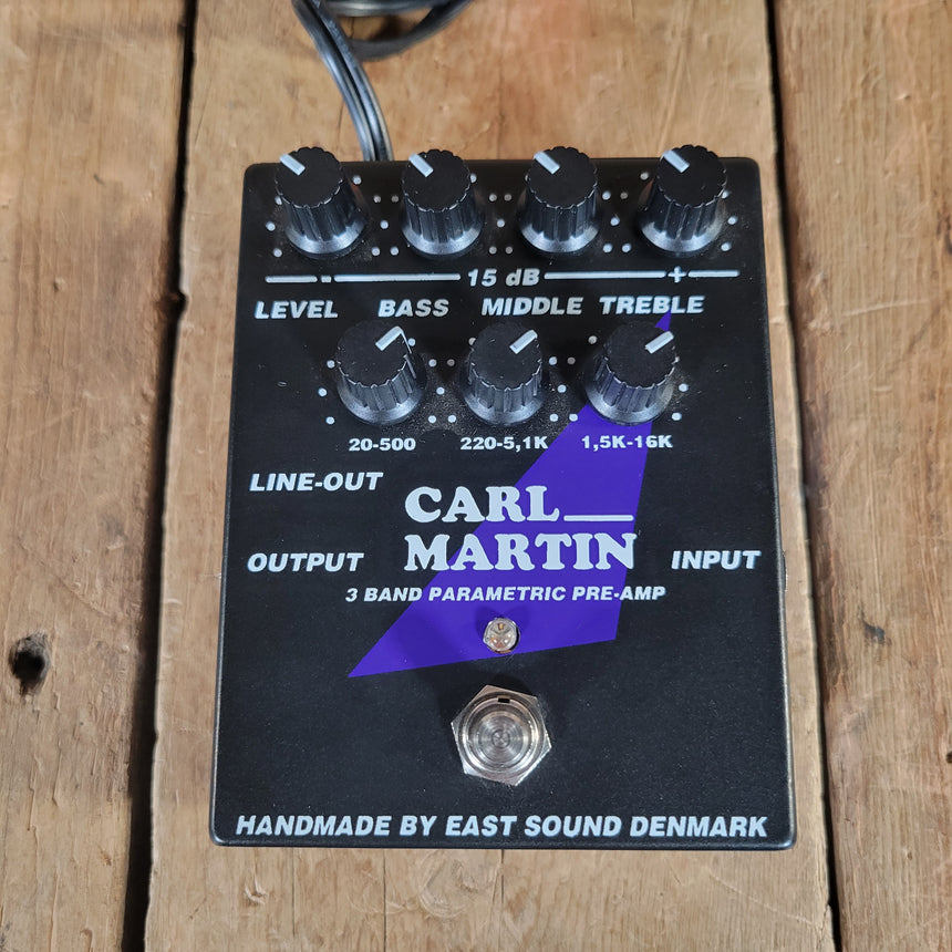 Carl Martin 3 Band Parametric Preamp