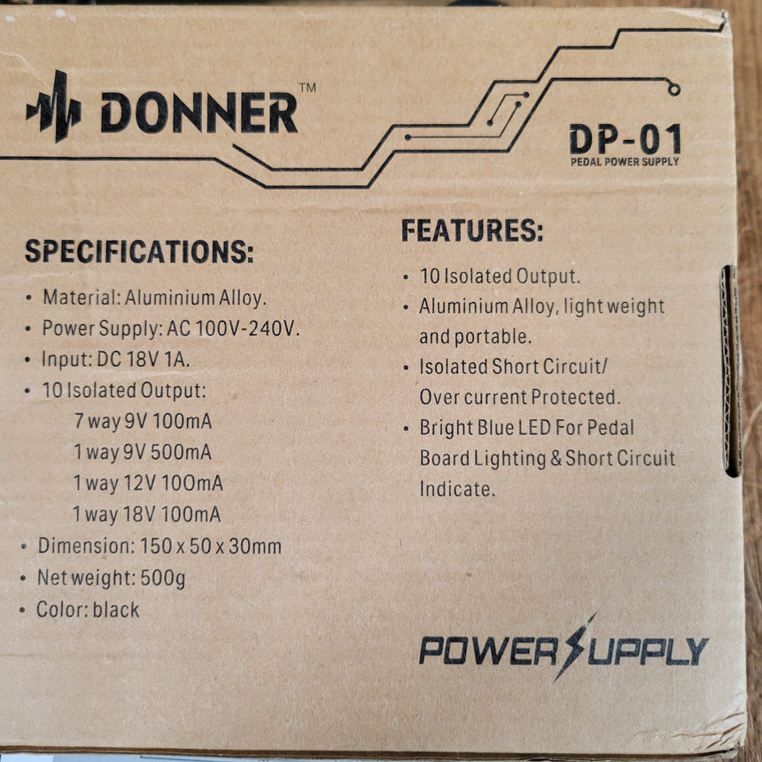 Donner DP-01 10 Output Power Supply