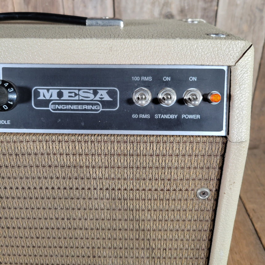 Mesa Boogie Mark I White Tolex 2-Channel 100-Watt 1x12  1978