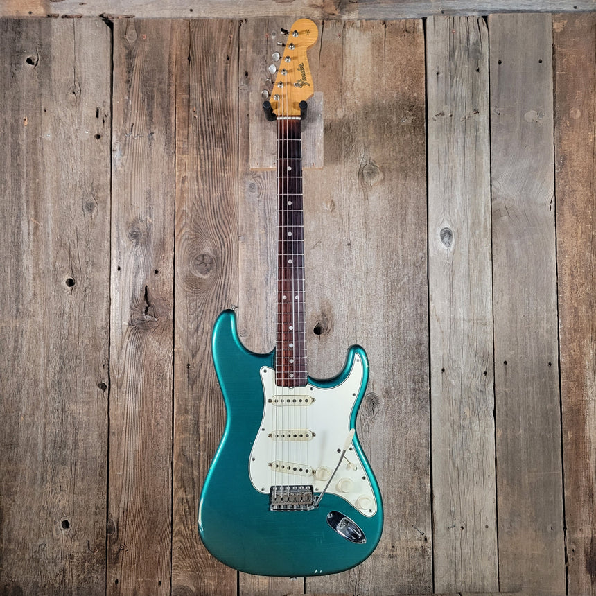 Fender Stratocaster 1965Joe Riggio body refin Sherwood Green