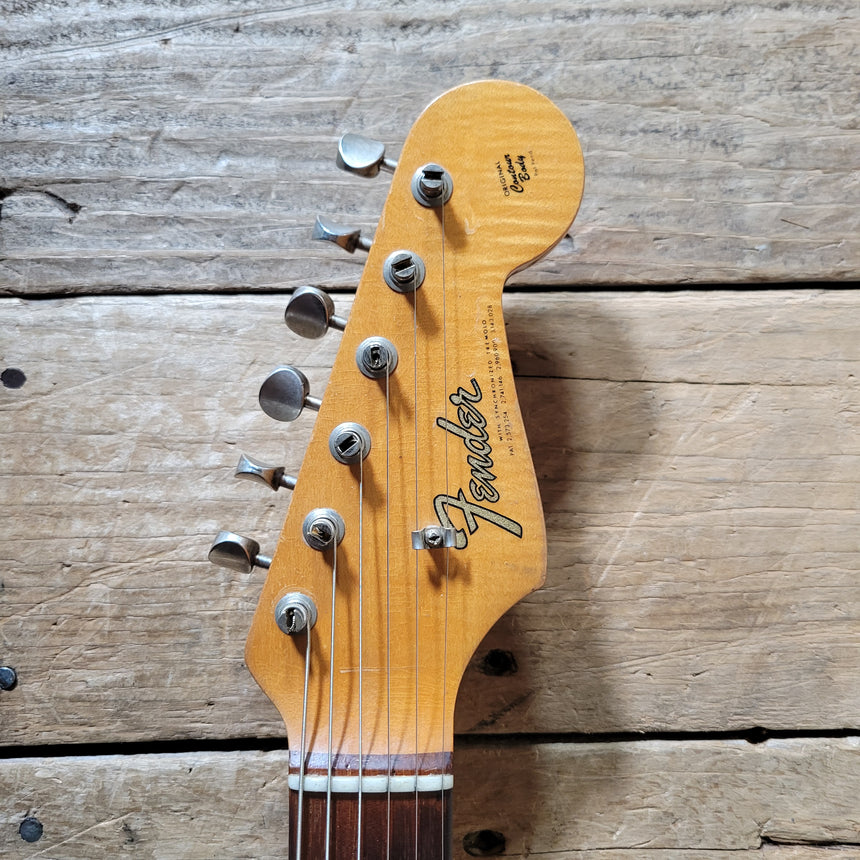 Fender Stratocaster 1965Joe Riggio body refin Sherwood Green