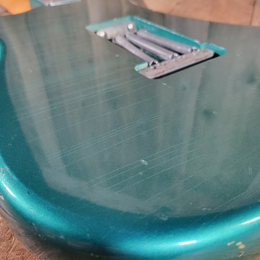 Fender Stratocaster 1965Joe Riggio body refin Sherwood Green