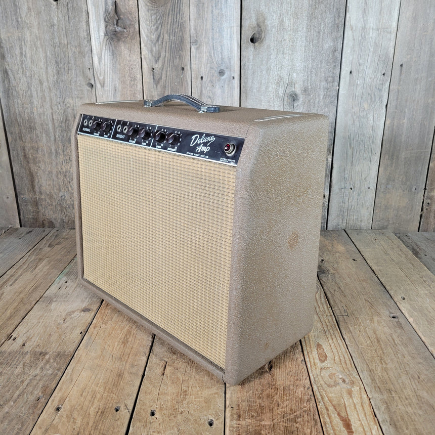 Fender Deluxe 6G3 A Brown Tolex 1962