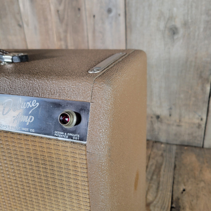 Fender Deluxe 6G3 A Brown Tolex 1962