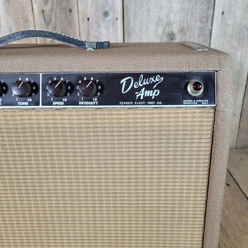 Fender Deluxe 6G3 A Brown Tolex 1962