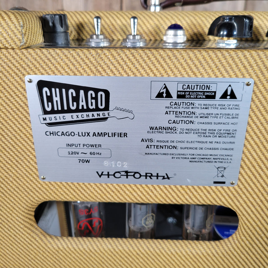 Victoria Chicago-Lux Tweed Vibrolux Amp 2021