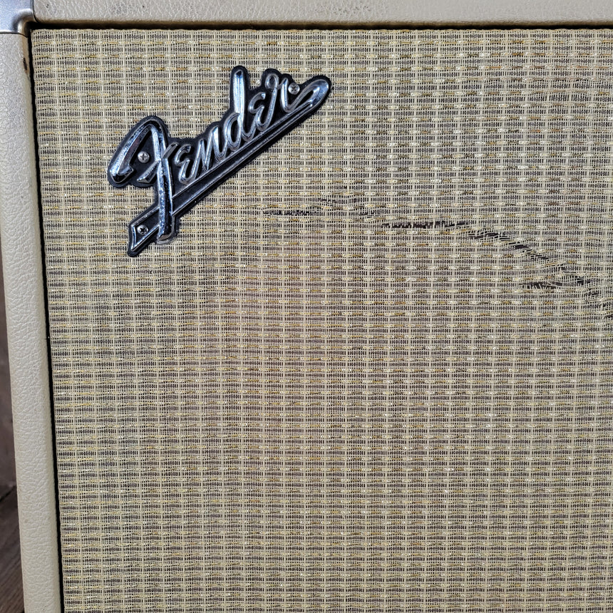 Fender Bandmaster 2x12 Cabinet 1965 Recovered no back or speakers