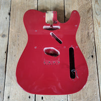 Unbranded Light ash telecaster body Dakota Red