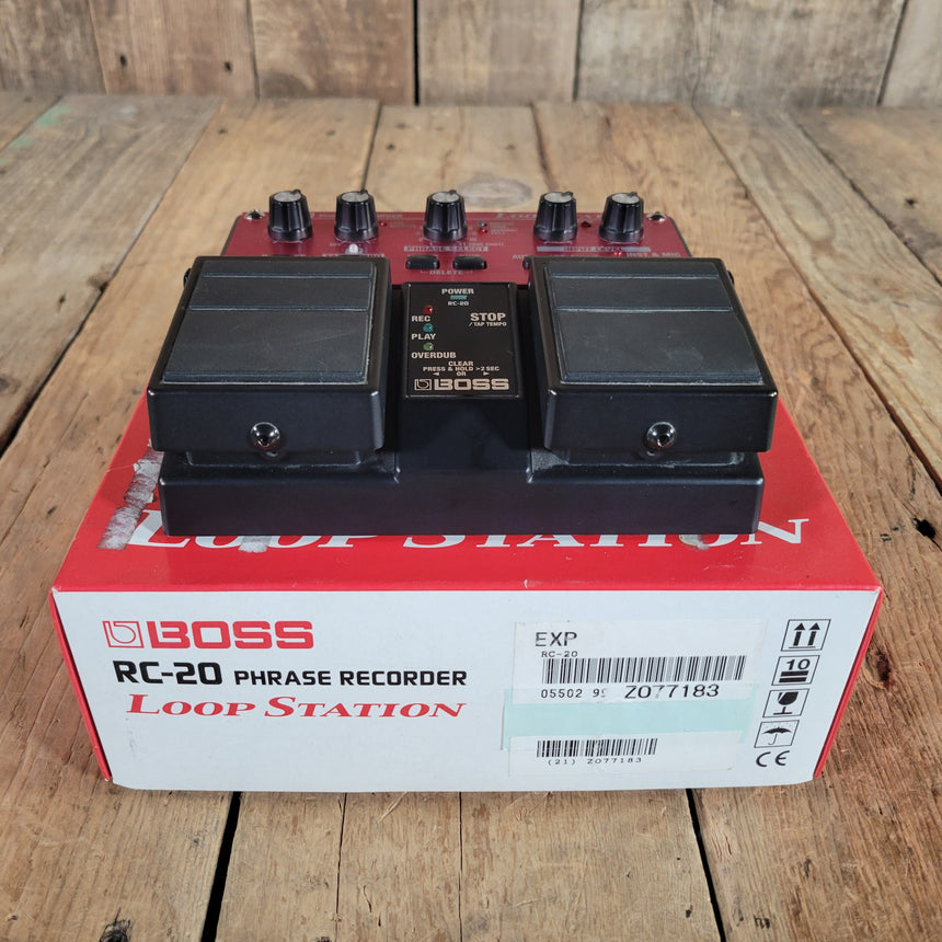 Boss RC-20 Phrase Recorder Loop Station Pedal with Box 2001- ON THE WAY TO THE NASHVILLE GUITAR SHOW