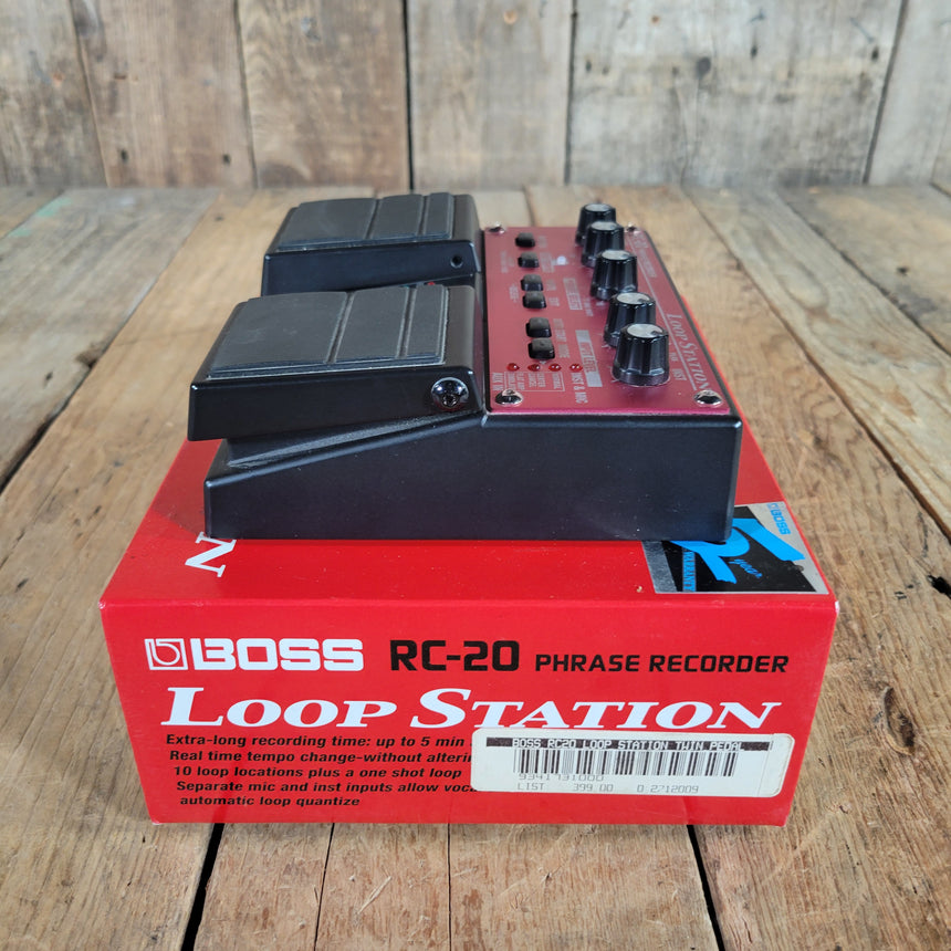 Boss RC-20 Phrase Recorder Loop Station Pedal with Box 2001